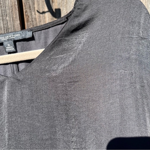 Marc New York black shirred top size small - Picture 15 of 16